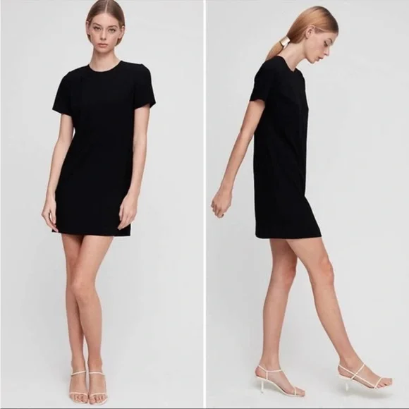 Aritzia Babaton Patricio Black Dress - Picture 2 of 6